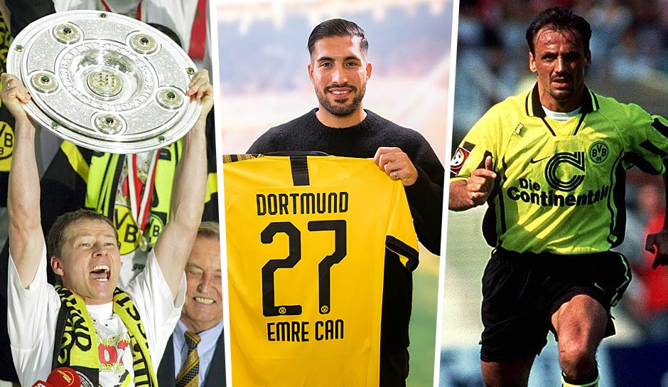 Kurz vor Ende des Transferfensters verkündete Borussia Dortmund die Verpflichtung von Emre Can. Damit ist Can der achte Spieler, der von Juventus zum BVB wechselte. SPOX blickt auf die Vorgänger des Mittelfeldmanns zurück.
