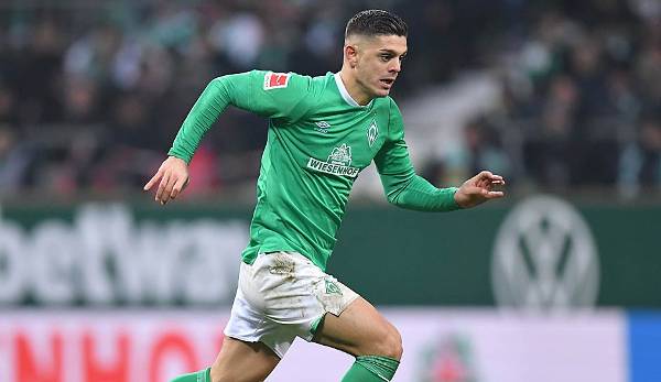 Milos Rashica stürmt noch für Werder Bremen.