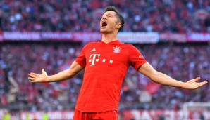 Robert Lewandowski im Trikot des FC Bayern
