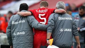 Sven Bender wird Bayer Leverkusen mindestens vier Wochen fehlen.
