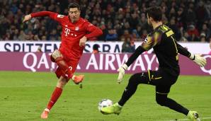 PLATZ 2 – Robert Lewandowski (FC Bayern München): 18 Tore.