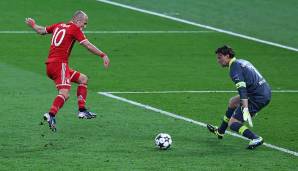 PLATZ 8 – Arjen Robben (FC Bayern München, PSV Eindhoven): 11 Tore.