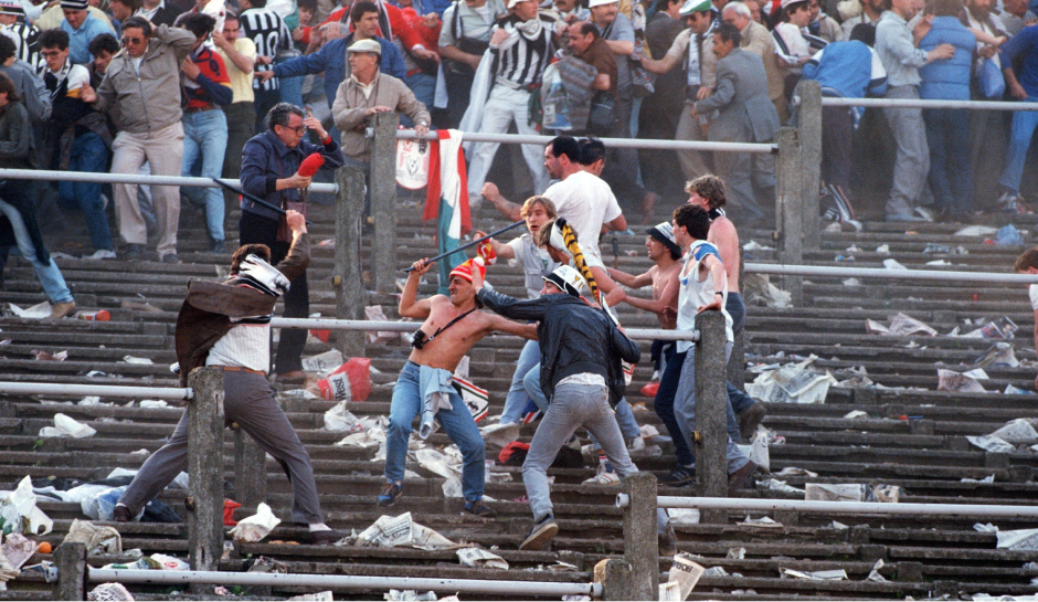 ZUSCHAUER-KRISE: 39 Todesopfer, 454 Verletzte - die Katastrophe von Heysel beim Europacup-Finale 1985 zwischen dem FC Liverpool und Juventus Turin sollte auch Auswirkungen auf den deutschen Fußball haben.