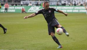Platz 1: Franck Ribery (von 2007 bis 2019 bei Bayern) - 20 Tore