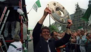 Saison 1992/1993: Otto Rehhagel (Werder Bremen).