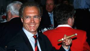 Saison 1993/1994: Franz Beckenbauer (FC Bayern München).