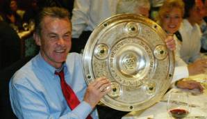 Saison 2002/2003: Ottmar Hitzfeld (FC Bayern München).