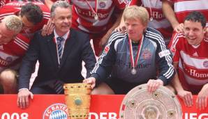 Saison 2007/2008: Ottmar Hitzfeld (FC Bayern München).
