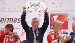 Saison 2016/2017: Carlo Ancelotti (FC Bayern München).
