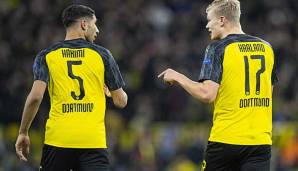 Spielten zuletzt beide für Borussia Dortmund groß auf: Achraf Hakimi und Erling Haaland.