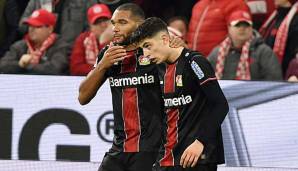 Spielen seit 2016 gemeinsam bei den Profis von Bayer Leverkusen: Jonathan Tah und Kai Havertz.