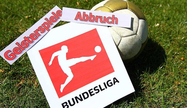 Die Fußball-Bundesliga kämpft in Corona-Zeiten um die Wiederaufnahme des Spielbetriebs.