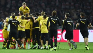 27. Mai 2017: Der BVB findet tatsächlich einen versöhnlichen Saisonabschluss und gewinnt das Pokalfinale gegen Eintracht Frankfurt mit 2:1. Doch trotzdem schwebt eine Frage über allem: Wie steht es um Tuchels Zukunft?