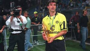 MICHAEL ZORC (Beim BVB von 1978 bis 1998). Reus über ihn: "Wenn du ihn nicht aufstellst, darfst du gar keinen aufstellen. Die absolute Legende was Spielminuten, Einsätze und ich glaube auch Tore betrifft."