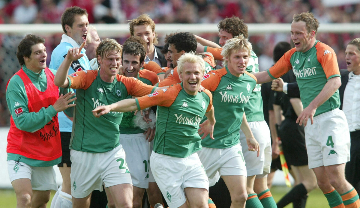 Am 8. Mai 2004 siegt der SV Werder Bremen mit 3:1 gegen den FC Bayern München und sichert sich damit die deutsche Meisterschaft. Anlässlich des 18. Jahrestages des Bremer Triumphes blickt SPOX auf den damaligen Meisterkader des SVW.