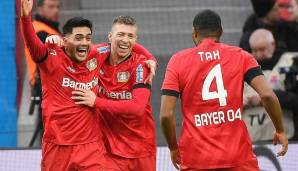 Profitierte von der coronabedingten Zwangspause und konnte eine schwere Schulterverletzung auskurieren: Bayer Leverkusens Nadiem Amiri.