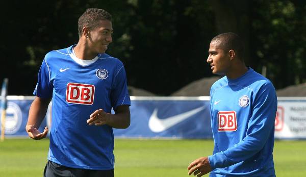 Jerome und Kevin-Prince Boateng spielten beide in der Jugend von Hertha BSC.