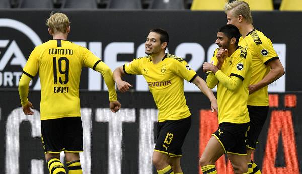 Borussia Dortmund hat sich im Derby gegen den FC Schalke 04 durchgesetzt.