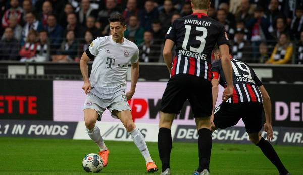 Der FC Bayern verlor in der Hinrunde gegen Eintracht Frankfurt mit 1:5.