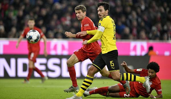 Werden sich in einer englischen Woche erneut gegenüberstehen: BVB-Kapitän Mats Hummels und FC-Bayern-Urgestein Thomas Müller.