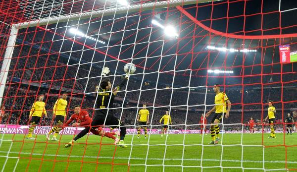Im Hinspiel waren die Münchner klar überlegen und schossen den BVB mit 4:0 ab