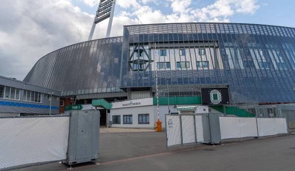 Das wohnivest Weser Stadion der Bremer wird während der Begegnung zwischen Werder und Leverkusen leer bleiben.