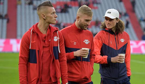 RB Leipzigs Österreich-Connection: Hannes Wolf, Konrad Laimer und Marcel Sabitzer.
