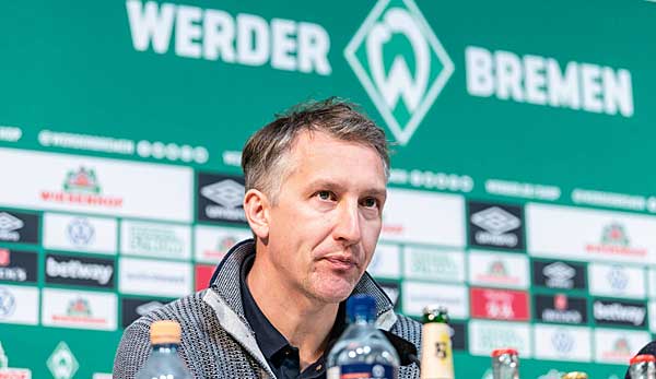 Bemühte vor dem Bundesliga-Neustart das Narrativ von den kleinen Galliern: Werder-Geschäftsführer Frank Baumann.