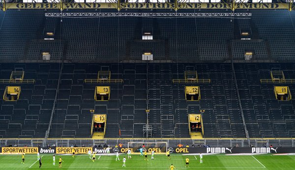 Borussia Dortmund wird gegen den FC Schalke 04 vor leeren Rängen im Signal-Iduna-Park spielen.