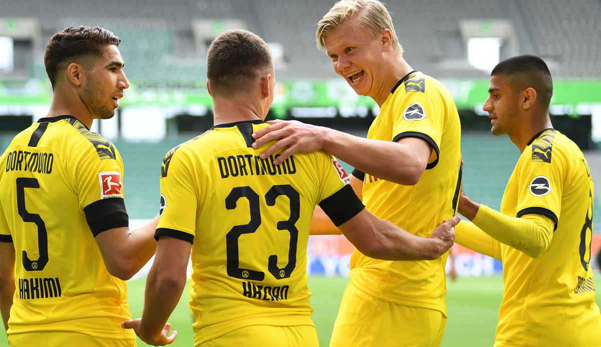 VfL Wolfsburg - Borussia Dortmund 1:3: Sieg bei den Wölfen ...