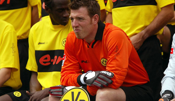 Philipp Laux zu seiner Zeit als Torwart beim BVB, für den er in der Saison 1993/94 und von 2000 bis 2002 spielte.