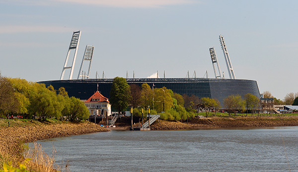 Das Weserstadion ist die Heimstätte von Werder Bremen.
