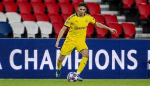 Platz 8: Achraf Hakimi (Borussia Dortmund): 151 gewonnene Zweikämpfe.