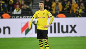 Platz 17: Marco Reus (Borussia Dortmund): 5 Vorlagen in 19 Spielen.