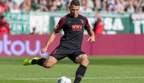 PLATZ 1: MAREK SUCHY (FC Augsburg) - 25,84 km/h am 1. September 2019 gegen Werder Bremen.