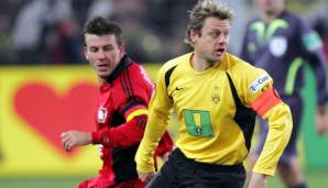 Christian Wörns – Der Verteidiger war mit 34 schon in die Jahre gekommen, 2008 beendete er seine Karriere beim BVB. Aktuell trainert er die U19 des DFB.
