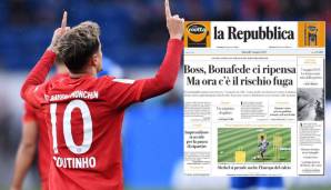 La Repubblica: "Wenn sich Italien ein Signal aus Deutschland für seinen Neustart erhofft hatte, ist dieses Signal jetzt klar ertönt. Auch die zehn positiv getesteten Spieler haben nicht an der teutonische Entschlossenheit gerüttelt."