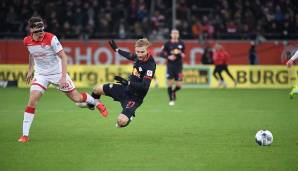 Am 32. Spieltag spielt Leipzig gegen Düsseldorf