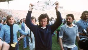 Platz 16: BORUSSIA MÖNCHENGLADBACH 1974/75 - 86 Tore. Mit 50:18 Punkten wurde Gladbach souverän Meister, stellte mit 86 Toren aber nicht den besten Sturm der Saison. Dafür immerhin mit Jupp Heynckes (27 Tore) den Torschützenkönig.