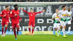 Der FC Bayern empfängt heute Abend Gladbach zum Topspiel (18.30 Uhr). Die Fohlen fügten FCB-Trainer Hansi Flick im Hinspiel die zweite und bisher letzte Pleite zu, als sie einen 0:1-Rückstand drehten. SPOX zeigt die voraussichtlichen Aufstellungen.