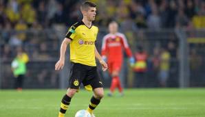 Platz 7: Christian Pulisic (Borussia Dortmund) am 17. April 2016 im Alter von 17 Jahren, 6 Monaten und 30 Tagen gegen den Hamburger SV.