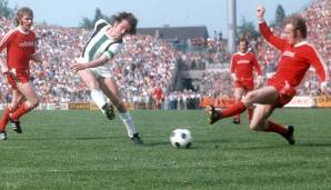 Platz 1: Jupp Heynckes (Borussia Mönchengladbach) - 17 Auswärtstore in der Saison 1973/74 (insgesamt 30 Saisontore).