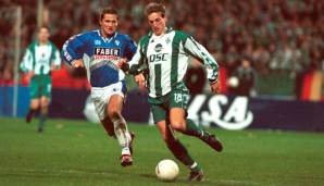 Platz 2: ANDREAS HERZOG (Mittelfeld, 1992 bis 2002): 264 Spiele (59 Tore) für den SV Werder Bremen und den FC Bayern München.