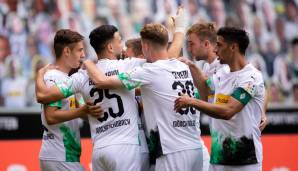 Platz 7 – Borussia Mönchengladbach | Facebook: 8 | Instagram: 11,5 | YouTube: 11 | Twitter: 10,5 | Gesamt: 41