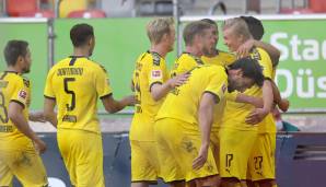 Platz 4 – Borussia Dortmund | Facebook: 11 | Instagram: 10 | YouTube: 15 | Twitter: 12,5 | Gesamt: 48,5
