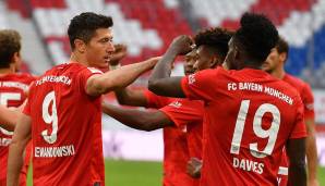 Platz 1: FC Bayern München | 5 Spiele | 15 Punkte | Bilanz: 5/0/0 | Tore: 17:4 (+13)