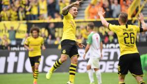 Platz 13: Paco Alcacer | 12 Tore, 0 Vorlagen | 20 Einwechslungen | Verein: Borussia Dortmund