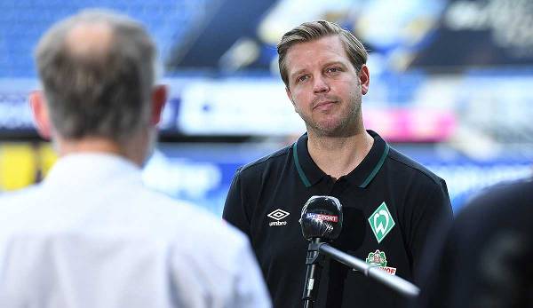 Florian Kohfeldt ist Trainer bei Werder Bremen.