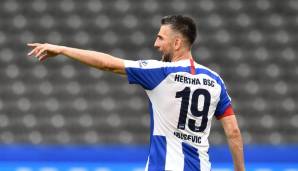 Platz 11: Vedad Ibisevic (Hertha BSC) - 24 Schüsse, 29,17 Prozent davon verwertet.