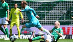 PLATZ 3 - Maximilian Arnold (VfL Wolfsburg): 70-mal gefoult
